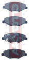 КОЛОДКИ ТОРМОЗНЫЕ ДИСКОВЫЕ ПЕРЕДНИЕ AKD-0503