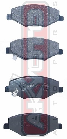 КОЛОДКИ ТОРМОЗНЫЕ ДИСКОВЫЕ ПЕРЕДНИЕ AKD-0503