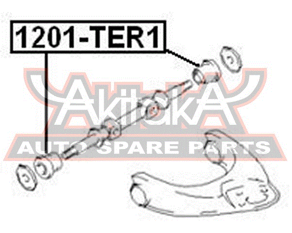 САЙЛЕНТБЛОК ПЕРЕДНЕГО ВЕРХНЕГО РЫЧАГА 1201-TER1