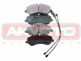 КОЛОДКИ ТОРМОЗНЫЕ ДИСКОВЫЕ ПЕРЕДНИЕ AKD-21103