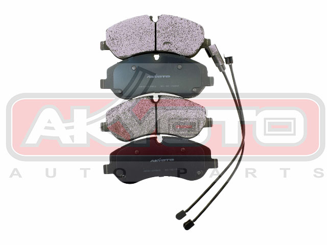 КОЛОДКИ ТОРМОЗНЫЕ ДИСКОВЫЕ ПЕРЕДНИЕ AKD-21103