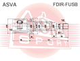 ШРУС ВНУТРЕННИЙ ПРАВЫЙ 21x40x23 FDIR-FUSB