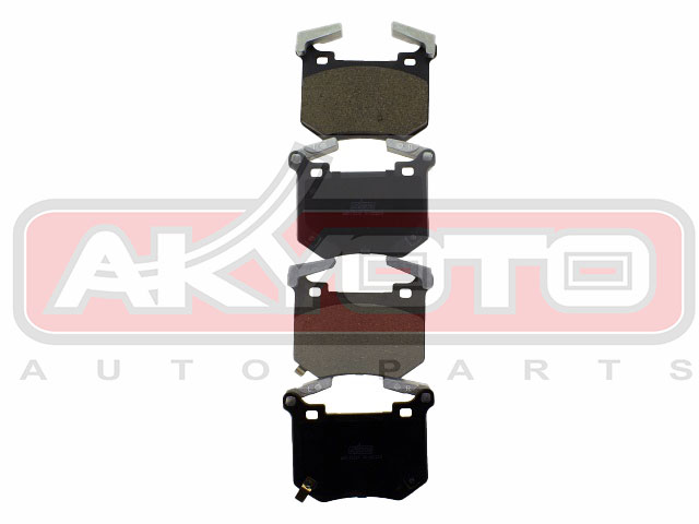 КОЛОДКИ ТОРМОЗНЫЕ ДИСКОВЫЕ ЗАДНИЕ AKD-12216