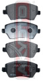 КОЛОДКИ ТОРМОЗНЫЕ ДИСКОВЫЕ ПЕРЕДНИЕ AKD-2800
