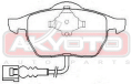 КОЛОДКИ ТОРМОЗНЫЕ ДИСКОВЫЕ ПЕРЕДНИЕ С ДАТЧИКОМ AKD-1029
