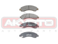 КОЛОДКИ ТОРМОЗНЫЕ ДИСКОВЫЕ ПЕРЕДНИЕ AKD-38105