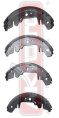КОЛОДКИ ТОРМОЗНЫЕ БАРАБАННЫЕ ЗАДНИЕ AKS-11814