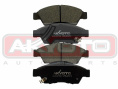 КОЛОДКИ ТОРМОЗНЫЕ ДИСКОВЫЕ AKD-07104