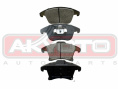 КОЛОДКИ ТОРМОЗНЫЕ ДИСКОВЫЕ ПЕРЕДНИЕ AKD-21104