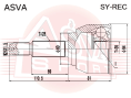 ШРУС НАРУЖНЫЙ 35x60x28 SY-REC