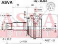 ШРУС НАРУЖНЫЙ 32x55x26 HN-36A50