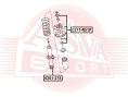 ОПОРА ПЕРЕДНЕГО АМОРТИЗАТОРА 0211-R51F