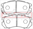 КОЛОДКИ ТОРМОЗНЫЕ ДИСКОВЫЕ ПЕРЕДНИЕ AKD-1335