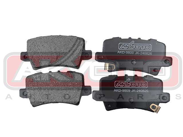 КОЛОДКИ ТОРМОЗНЫЕ ДИСКОВЫЕ ЗАДНИЕ AKD-9809