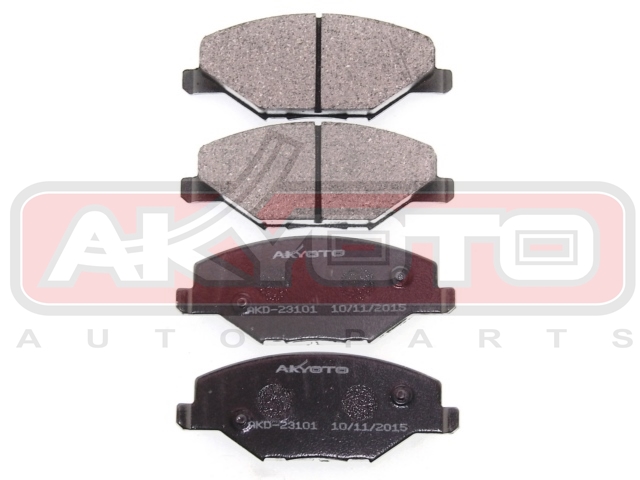 КОЛОДКИ ТОРМОЗНЫЕ ДИСКОВЫЕ ПЕРЕДНИЕ AKD-23101
