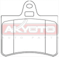 КОЛОДКИ ТОРМОЗНЫЕ ДИСКОВЫЕ ЗАДНИЕ AKD-0193