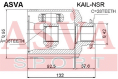 ШРУС ВНУТРЕННИЙ ПРАВЫЙ 36x28 KAIL-NSR