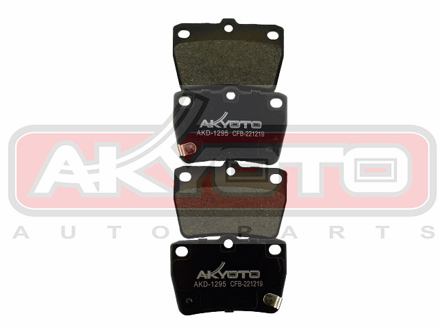 КОЛОДКИ ТОРМОЗНЫЕ ДИСКОВЫЕ ЗАДНИЕ AKD-1295