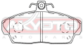 КОЛОДКИ ТОРМОЗНЫЕ ДИСКОВЫЕ ПЕРЕДНИЕ AKD-3302F
