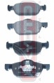 КОЛОДКИ ТОРМОЗНЫЕ ДИСКОВЫЕ ПЕРЕДНИЕ AKD-8011