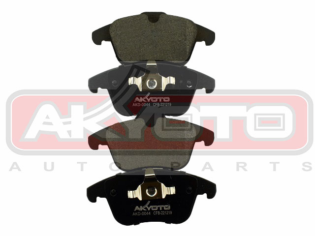 КОЛОДКИ ТОРМОЗНЫЕ ДИСКОВЫЕ ПЕРЕДНИЕ AKD-0044