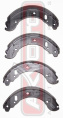 КОЛОДКИ ТОРМОЗНЫЕ БАРАБАННЫЕ ЗАДНИЕ AKS-3302R
