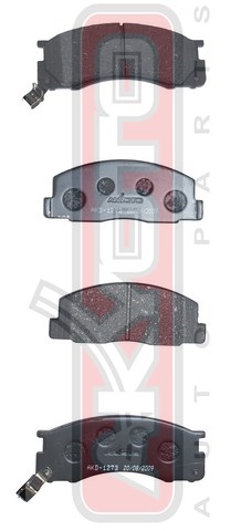 КОЛОДКИ ТОРМОЗНЫЕ ДИСКОВЫЕ ПЕРЕДНИЕ AKD-1273