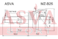 ШРУС НАРУЖНЫЙ 25x61x26 MZ-B25