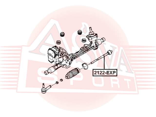 ТЯГА РУЛЕВАЯ 2122-EXP
