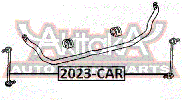 ТЯГА СТАБИЛИЗАТОРА ПЕРЕДНЯЯ 2023-CAR