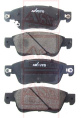 КОЛОДКИ ТОРМОЗНЫЕ ДИСКОВЫЕ ПЕРЕДНИЕ AKD-02106