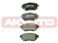 КОЛОДКИ ТОРМОЗНЫЕ ДИСКОВЫЕ ПЕРЕДНИЕ AKD-02202