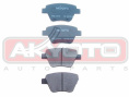 КОЛОДКИ ТОРМОЗНЫЕ ДИСКОВЫЕ ЗАДНИЕ AKD-23204