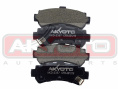 КОЛОДКИ ТОРМОЗНЫЕ ДИСКОВЫЕ ЗАДНИЕ AKD-2357