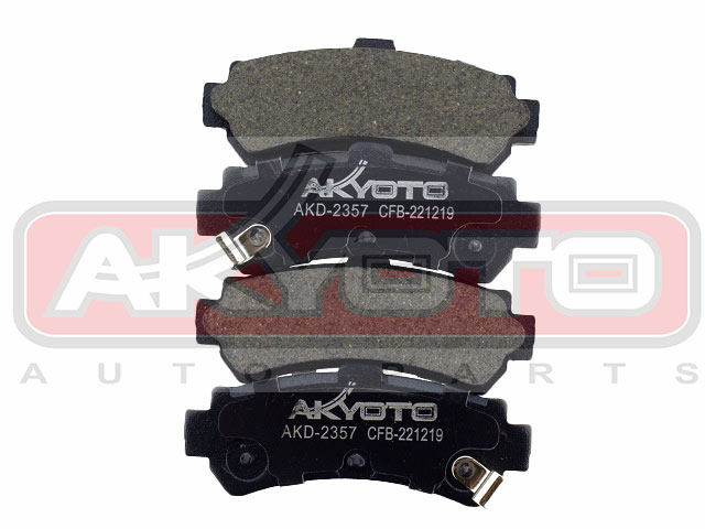 КОЛОДКИ ТОРМОЗНЫЕ ДИСКОВЫЕ ЗАДНИЕ AKD-2357