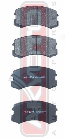 КОЛОДКИ ТОРМОЗНЫЕ ДИСКОВЫЕ ПЕРЕДНИЕ AKD-1294