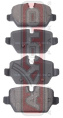 КОЛОДКИ ТОРМОЗНЫЕ ДИСКОВЫЕ ЗАДНИЕ AKD-19202