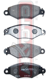 КОЛОДКИ ТОРМОЗНЫЕ ДИСКОВЫЕ ПЕРЕДНИЕ AKD-0178