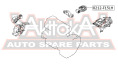 ПОДУШКА ДВИГАТЕЛЯ ЛЕВАЯ 0212-F15LH