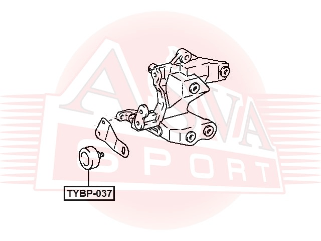 РОЛИК НАТЯЖНОЙ TYBP-037