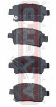 КОЛОДКИ ТОРМОЗНЫЕ ДИСКОВЫЕ ПЕРЕДНИЕ AKD-1133