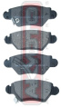 КОЛОДКИ ТОРМОЗНЫЕ ДИСКОВЫЕ ЗАДНИЕ AKD-0162
