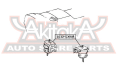 ПОДУШКА ДВИГАТЕЛЯ ПЕРЕДНЯЯ 0112-JZX90F