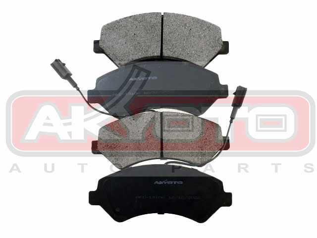 КОЛОДКИ ТОРМОЗНЫЕ ДИСКОВЫЕ ПЕРЕДНИЕ AKD-13106