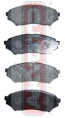 КОЛОДКИ ТОРМОЗНЫЕ ДИСКОВЫЕ ПЕРЕДНИЕ AKD-1202