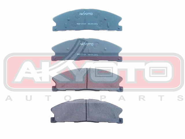 КОЛОДКИ ТОРМОЗНЫЕ ДИСКОВЫЕ ПЕРЕДНИЕ AKD-21101