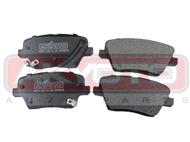 КОЛОДКИ ТОРМОЗНЫЕ ДИСКОВЫЕ ЗАДНИЕ AKD-12213