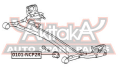 САЙЛЕНТБЛОК ЗАДНЕЙ БАЛКИ 0101-NCP2R