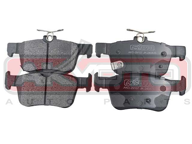 КОЛОДКИ ТОРМОЗНЫЕ ДИСКОВЫЕ ЗАДНИЕ AKD-29107
