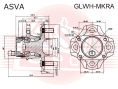 СТУПИЦА ЗАДНЯЯ с АБС GLWH-MKRA